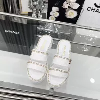 $112.00 USD Chanel Slippers For Women #1347491