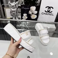 $112.00 USD Chanel Slippers For Women #1347491
