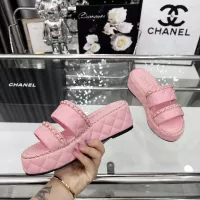 $112.00 USD Chanel Slippers For Women #1347492