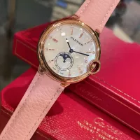 $108.00 USD Cartier AAA Quality Watches For Women #1347588