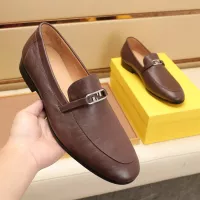 $88.00 USD Fendi Leather Shoes For Men #1347856