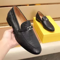 $88.00 USD Fendi Leather Shoes For Men #1347858