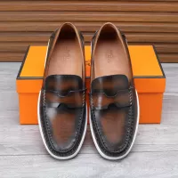 $96.00 USD Hermes Leather Shoes For Men #1347875