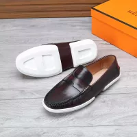 $96.00 USD Hermes Leather Shoes For Men #1347877