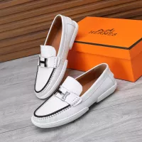 $96.00 USD Hermes Leather Shoes For Men #1347881