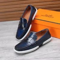$96.00 USD Hermes Leather Shoes For Men #1347887