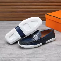 $96.00 USD Hermes Leather Shoes For Men #1347887