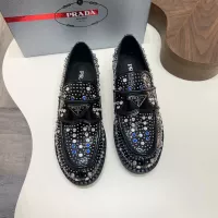 $130.00 USD Prada Leather Shoes For Men #1347966