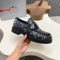 $130.00 USD Prada Leather Shoes For Men #1347966
