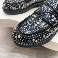$130.00 USD Prada Leather Shoes For Men #1347966