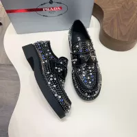 $130.00 USD Prada Leather Shoes For Men #1347966