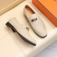 $85.00 USD Hermes Leather Shoes For Men #1348018