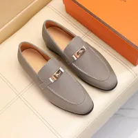 $85.00 USD Hermes Leather Shoes For Men #1348019