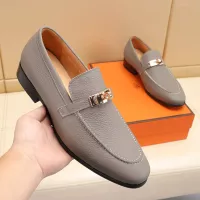 $85.00 USD Hermes Leather Shoes For Men #1348019