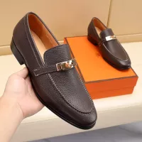 $85.00 USD Hermes Leather Shoes For Men #1348020