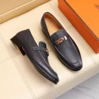 $85.00 USD Hermes Leather Shoes For Men #1348021