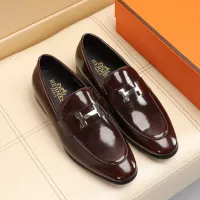 $88.00 USD Hermes Leather Shoes For Men #1348028