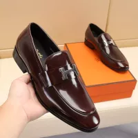 $88.00 USD Hermes Leather Shoes For Men #1348028