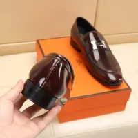 $88.00 USD Hermes Leather Shoes For Men #1348028