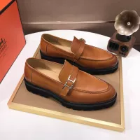 $102.00 USD Hermes Leather Shoes For Men #1348049