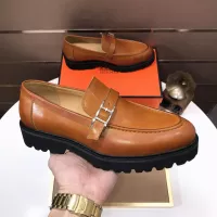 $102.00 USD Hermes Leather Shoes For Men #1348049