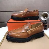 $102.00 USD Hermes Leather Shoes For Men #1348049