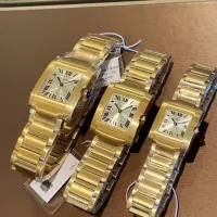 $125.00 USD Cartier AAA Quality Watches For Unisex #1348091