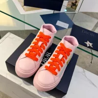 $108.00 USD Christian Dior High Top Shoes For Women #1348178