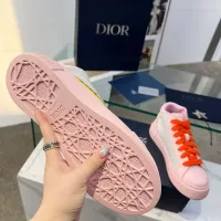 $108.00 USD Christian Dior High Top Shoes For Women #1348178