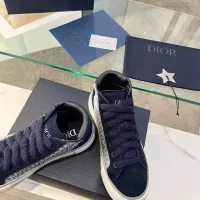 $108.00 USD Christian Dior High Top Shoes For Women #1348186