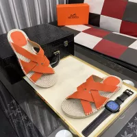 $64.00 USD Hermes Slippers For Men #1348351