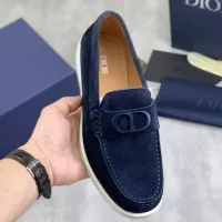 $102.00 USD Christian Dior Leather Shoes For Men #1348360