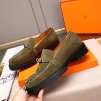 $85.00 USD Hermes Leather Shoes For Men #1348369