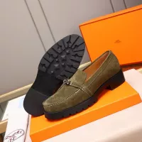 $85.00 USD Hermes Leather Shoes For Men #1348369
