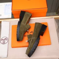 $85.00 USD Hermes Leather Shoes For Men #1348369