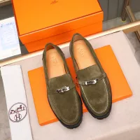$85.00 USD Hermes Leather Shoes For Men #1348369