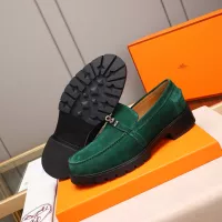 $85.00 USD Hermes Leather Shoes For Men #1348370