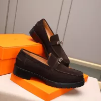 $85.00 USD Hermes Leather Shoes For Men #1348371