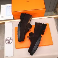 $85.00 USD Hermes Leather Shoes For Men #1348371