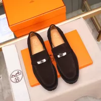 $85.00 USD Hermes Leather Shoes For Men #1348371
