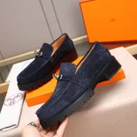 $85.00 USD Hermes Leather Shoes For Men #1348372