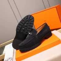 $85.00 USD Hermes Leather Shoes For Men #1348373