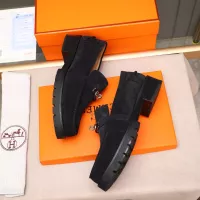 $85.00 USD Hermes Leather Shoes For Men #1348373