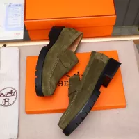 $85.00 USD Hermes Leather Shoes For Men #1348374