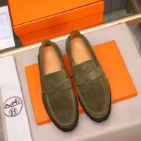 $85.00 USD Hermes Leather Shoes For Men #1348374
