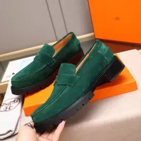 $85.00 USD Hermes Leather Shoes For Men #1348375