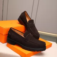 $85.00 USD Hermes Leather Shoes For Men #1348376