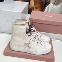 $96.00 USD MIU MIU High Tops Shoes For Women #1348500