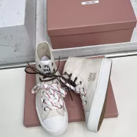 $96.00 USD MIU MIU High Tops Shoes For Women #1348500