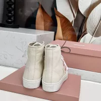 $96.00 USD MIU MIU High Tops Shoes For Women #1348500